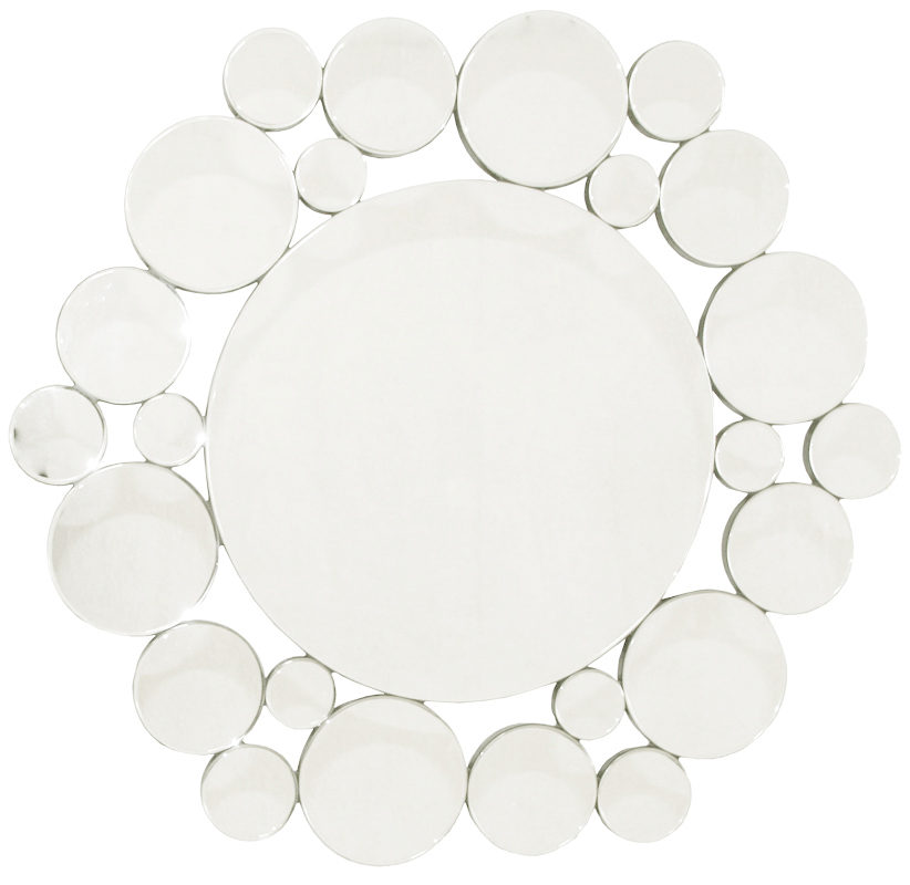 MC004 Wall décor art mirror on mirror round modern